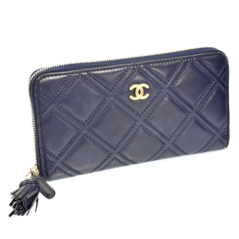 Auth Chanel Quilted Matelasse Cc Logo #259283C53B